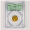 Image 1 : 1927 $2.50 Gold Quarter Eagle PCGS - MS62