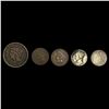 Image 1 : (5) Misc Coins NEARLY UNCIRCULATED