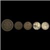 Image 2 : (5) Misc Coins NEARLY UNCIRCULATED