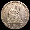 Image 1 : 1853 Arrows Seated Liberty Quarter NEARLY UNC
