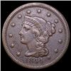 Image 1 : 1844 Braided Hair Large Cent CLOSELY UNCIRCULATED