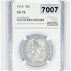 Image 1 : 1934 Capped Bust Half Dollar NGC - AU55