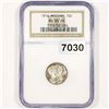 Image 1 : 1916 Mercury Silver Dime NGC - MS65 FB