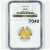 Image 1 : 1926 $2.50 Gold Quarter Eagle NGC - AU58