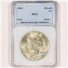 Image 1 : 1934-D Silver Peace Dollar NNC - MS62