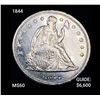 Image 1 : 1844 Seated Liberty Dollar UNCIRCULATED