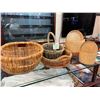 Image 1 : Collection of Wicker Baskets