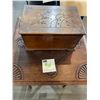 Image 1 : Antique Wooden Keepsake Box