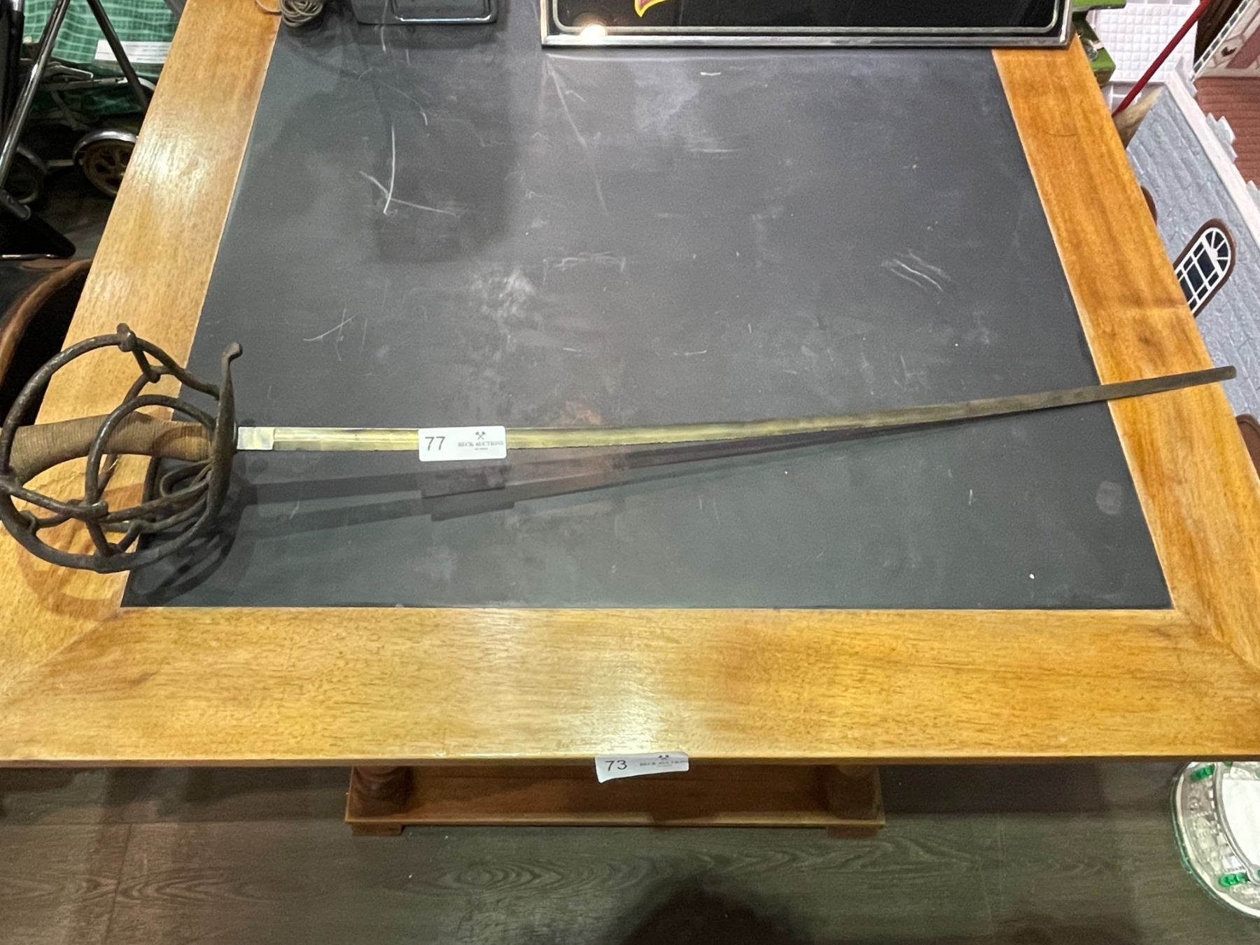 Atique Rajper Antique Rapier - Beck Auctions Inc.