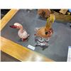 Image 1 : 2 x Glass Bird Figurines