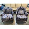 Image 1 : Vintage Upholstered Armchairs