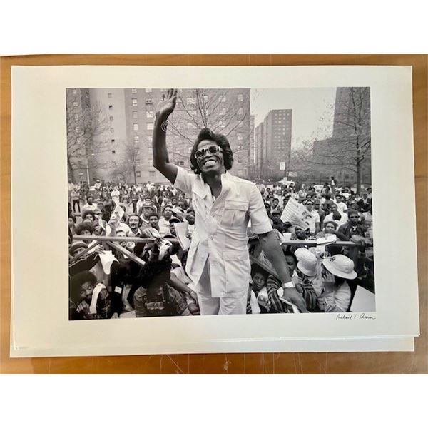 James Brown Outdoor Concert by Richard E. Aaron