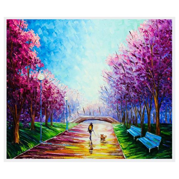 Morning With the Dog by Shyrochuk Original