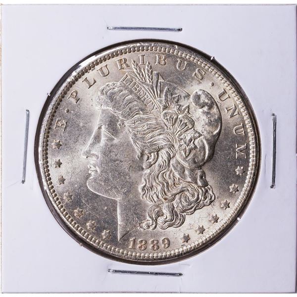 1889 $1 Morgan Silver Dollar Coin CH BU