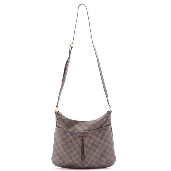 Louis Vuitton Damier Ebene Canvas Leather Bloomsbury PM Crossbody Bag