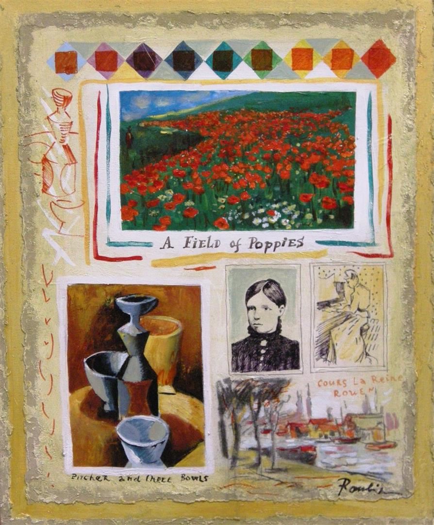 A Field of Poppies by Olga Roubin