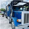 Image 3 : 2006 PETERBILT CAR HAULER BLUE TRUCK #31