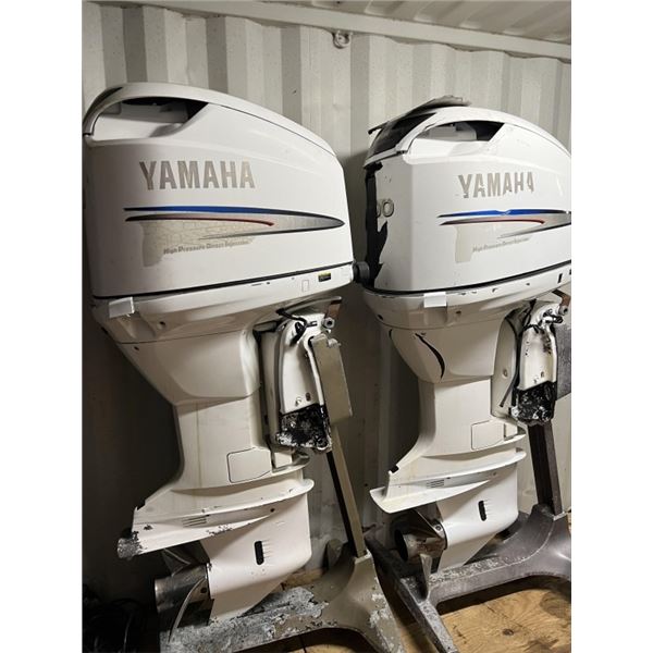 2X Yamaha 300 HPDI BOAT MOTORS