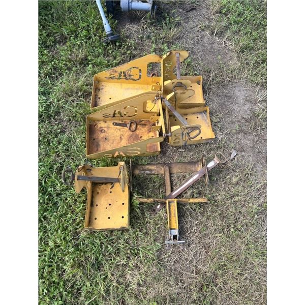 LOT OF GAS CAN HOLDERS