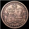 Image 2 : 1883 Kingdom of Hawaii Quarter ABOUT UNCIRCULATED