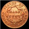 Image 2 : 1835 Classic Head Half Cent CLOSELY UNCIRCULATED