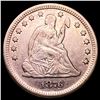 Image 1 : 1876-CC Seated Liberty Quarter CLOSELY UNC
