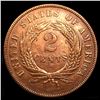Image 2 : 1871 RB Two Cent Piece UNCIRCULATED