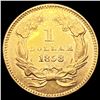 Image 2 : 1858 Ty 3 Rare Gold Dollar UNCIRCULATED