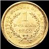 Image 2 : 1852 Rare Gold Dollar UNCIRCULATED