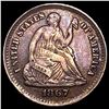 Image 1 : 1867-S Seated Liberty Half Dime CLOSELY UNC