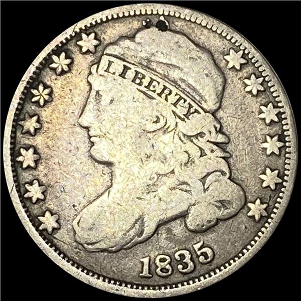 1835 Capped Bust Dime NICELY CIRCULATED
