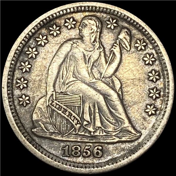 1856-O Seated Liberty Dime CLOSELY UNCIRCULATED