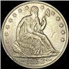 Image 1 : 1853 Arrows Seated Liberty Half Dollar CLOSELY