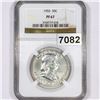 Image 1 : 1955 Franklin Half Dollar NGC - PF67