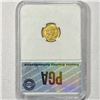 Image 2 : 1870 Rare Gold Dollar PGA - MS61