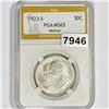 Image 1 : 1923-S Monroe Half Dollar PGA - MS65