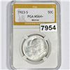 Image 1 : 1923-S Monroe Half Dollar PGA - MS64+
