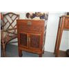 Image 2 : CARVED ROSEWOOD SILVER CHEST (20" X 14" X 32")