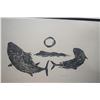 Image 2 : FRAMED BLOCK PRINT; SIGNED ROBERT BORJA
