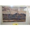 Image 2 : FRAMED WATERCOLOR; SIGNED LOREN RUSSELL FISHER (28" X 22")