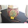 Image 1 : CHINESE DRUM W/BLACK WOOD DRUM STICKS