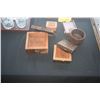 Image 8 : COLLECTION OF WOOD BOXES, NOTE HOLDER, WOOD BOWL & KOA IKEBANA VASE (6 PCS)