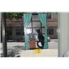Image 1 : STAINED GLASS PANEL, CAT IN WINDOW
