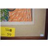 Image 2 : KOA FRAMED SERIGRAPH, "MAY DAY"; PENCIL SIGNED ELLY TEPPER 15/45 (25 1/2" X 31")