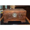 Image 1 : CHINESE CARVED WOOD BOX