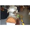 Image 2 : US NAVY DIVING HELMET MARK V, MOD-1. DATE OF MFG. 2-1-05, DIVING EQUIP & SUPPLY CO. W/FRAMED CERTIFI