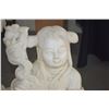 Image 2 : CHINESE WHITE MARBLE GARDEN FAIRY