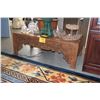 Image 1 : CARVED ROSEWOOD CONSOLE TABLE (43 1/2" X 21 1/2" 15")