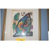 Image 2 : FRAMED COLOR LITHOGRAPH; MIRO, JOAN (18" X 22")