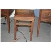 Image 1 : CHINESE HARDWOOD STOOL (13 1/4" X 13 1/4" X 20 1/4")